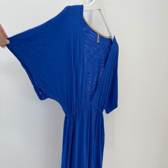 VITAMIN A BLUE BEACH COVER-UP DRESS SIZE SMALL NWOTS! - Picture 5 of 16
